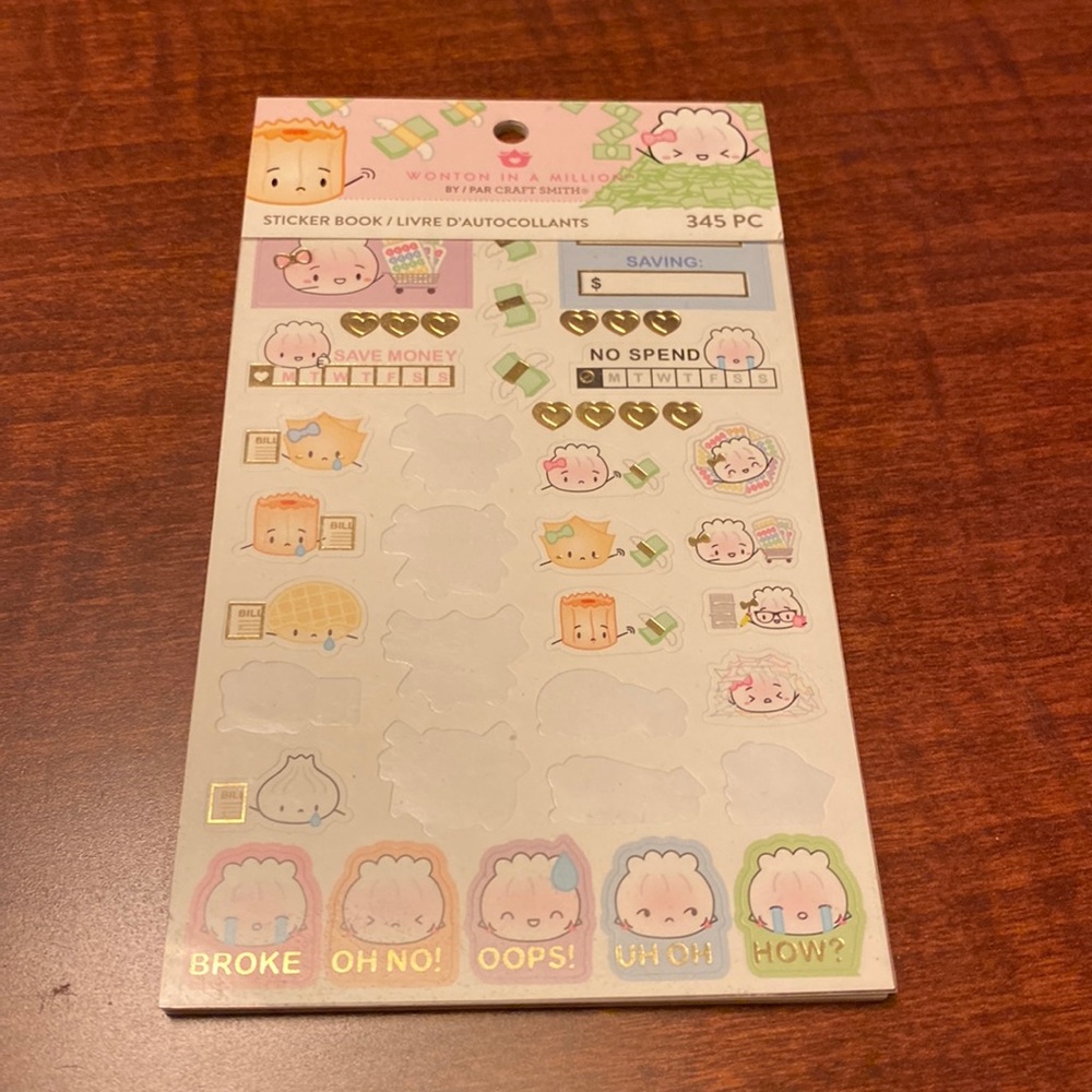 Wonton in a million stickers 💜